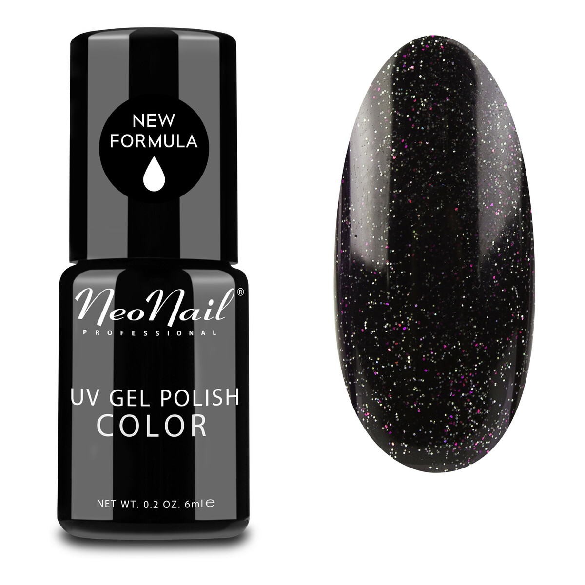 NeoNail Galaxy Glitter Lakier Hybrydowy 6ml
