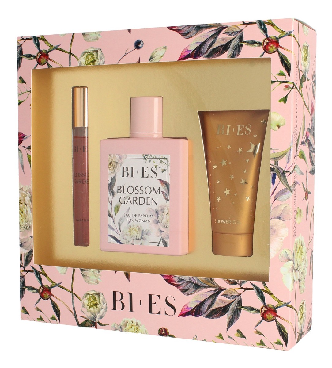Komplet (woda perfumowana 100ml+parfum 12ml+żel pod prysznic 50ml)