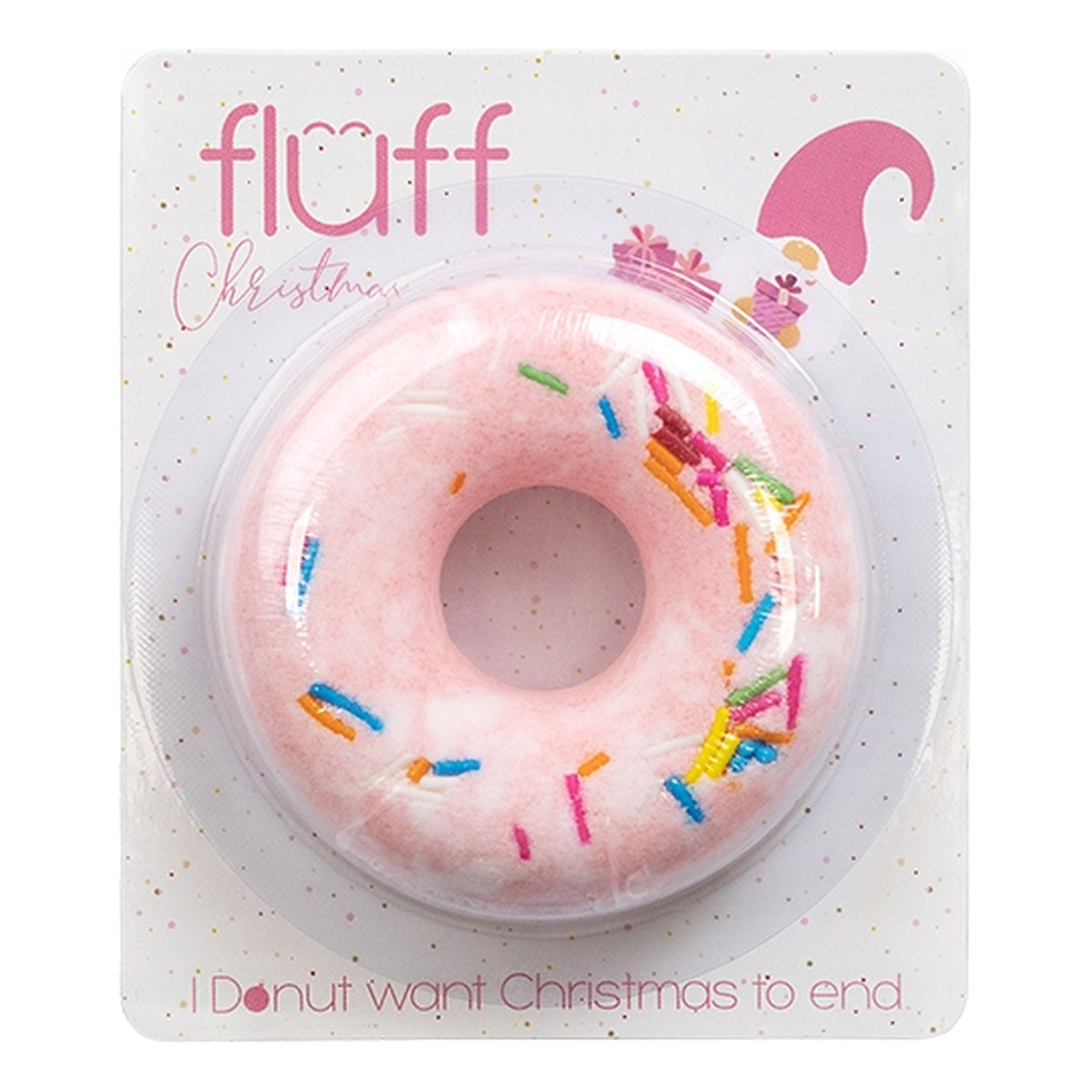 Fluff Christmas Donut do kąpieli Wata cukrowa 60g