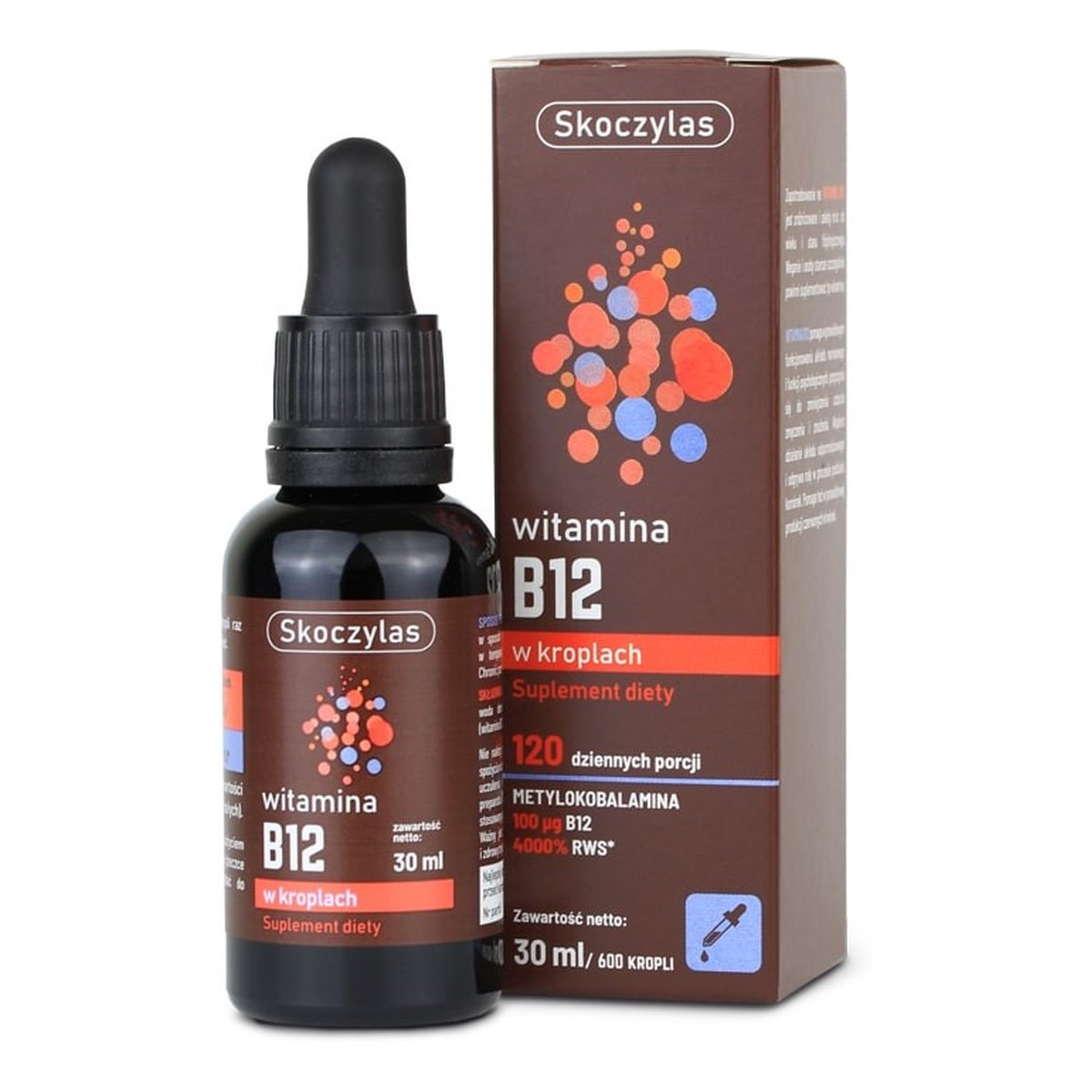 Skoczylas Witamina b12 suplement diety w kroplach 30ml