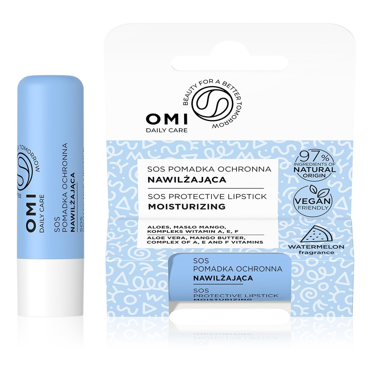 Omi Daily Care Pomadka do ust SOS ochronno-nawilżająca 4g