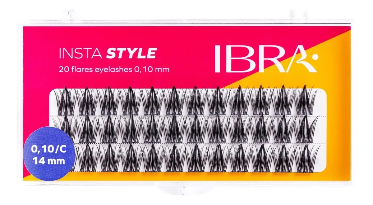 Kępki rzęs insta style 14 mm