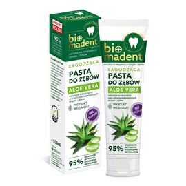 Łagodząca pasta do zębów Aloe Vera