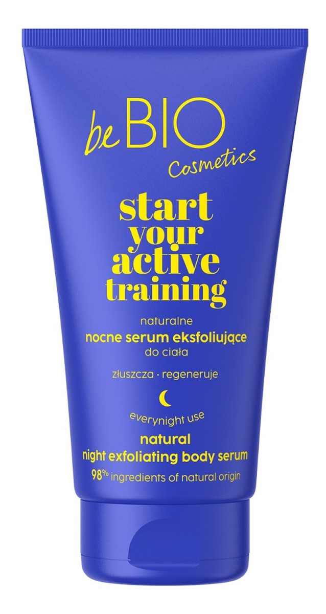 Start your active training naturalne nocne serum eksfoliujące do ciała