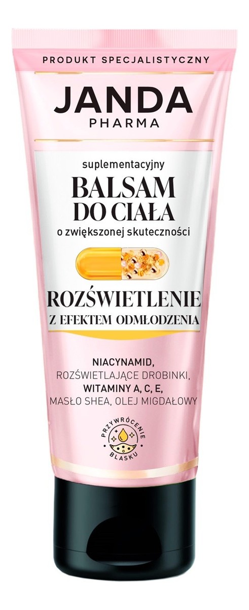 Balsam do ciała-rozświetlenie z efektem odmłodzenia