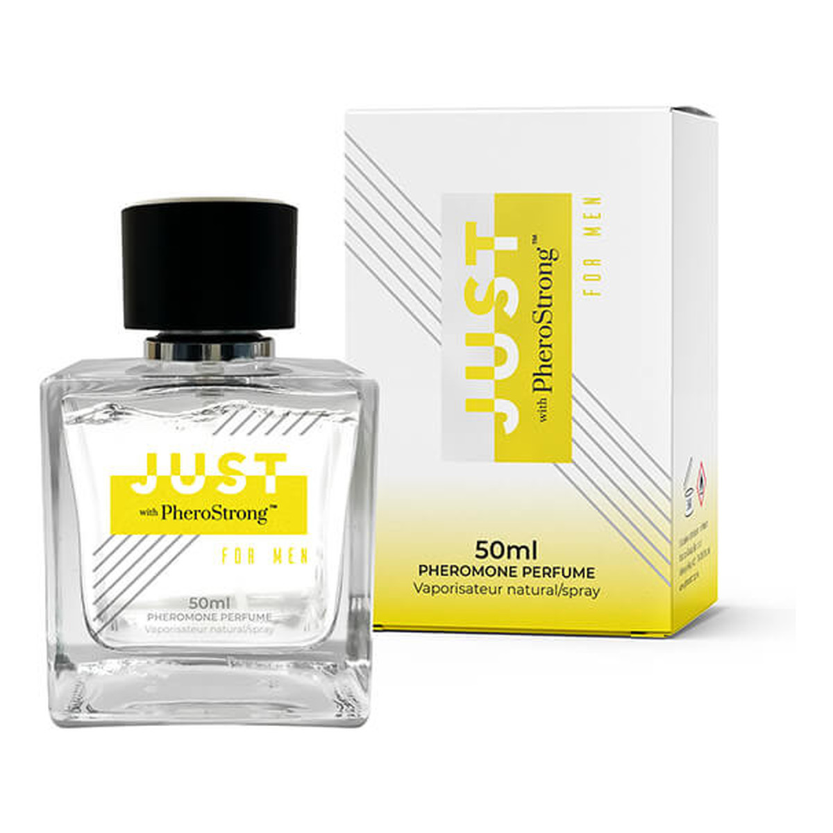 Pherostrong Just For Men Pheromone Perfume Perfumy z feromonami dla mężczyzn spray 50ml