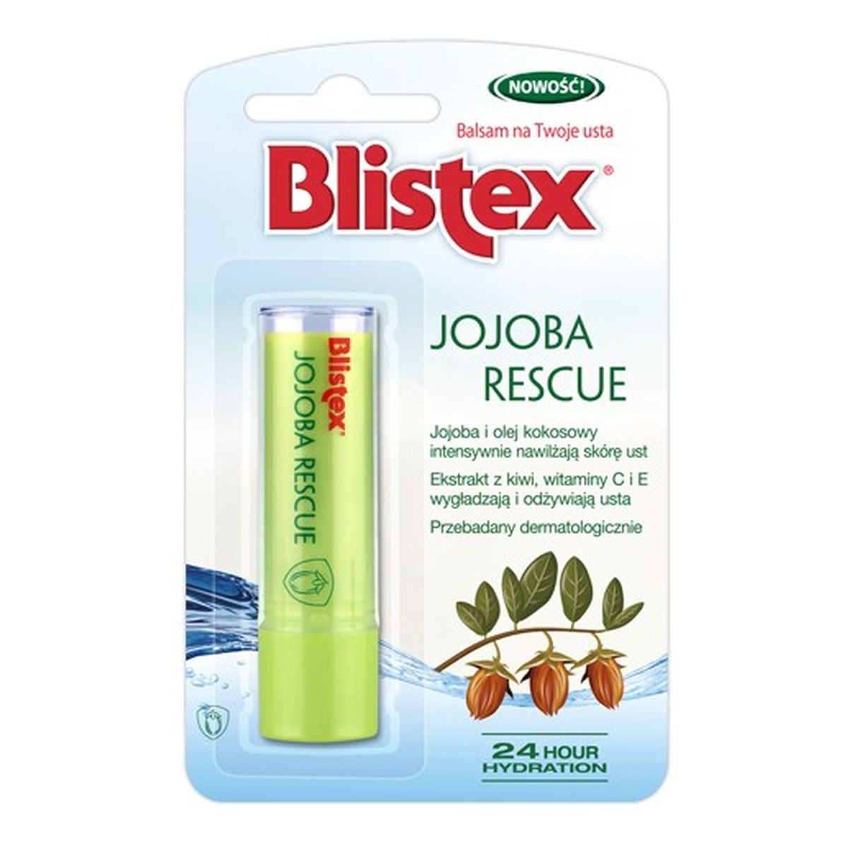 Blistex Nawilżający balsam do ust Jojoba Rescue 3g