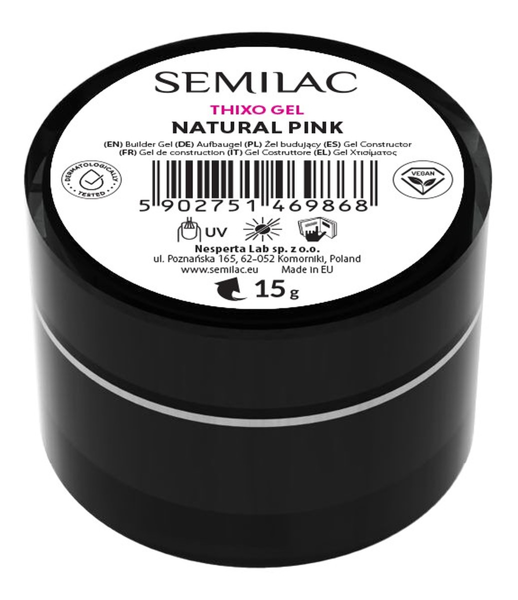 Żel Budujący Thixo Gel Natural Pink