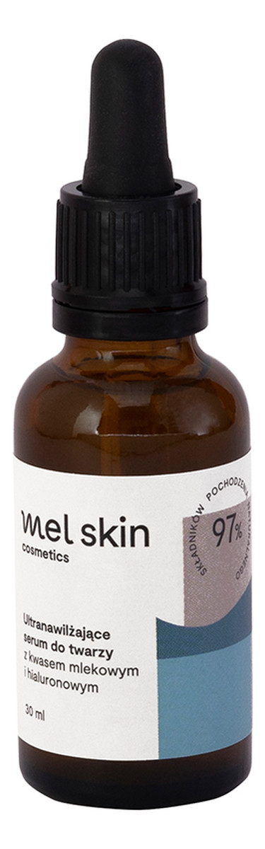 Ultranawilżające serum do twarzy z kwasem mlekowym i hialuronowym