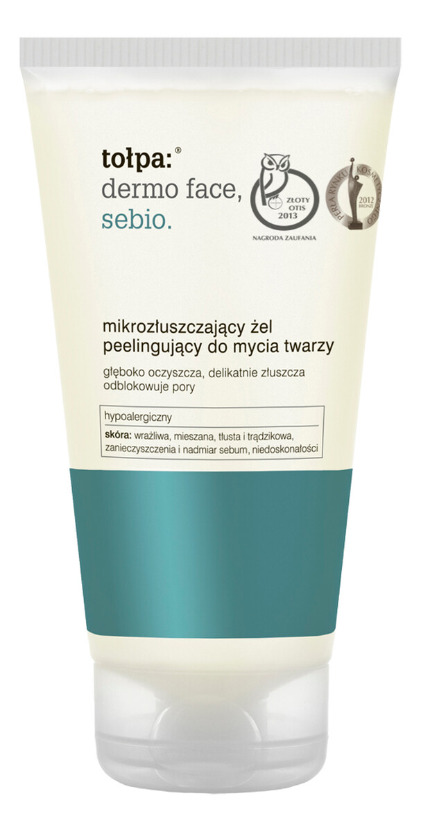 Mikrozłuszczający Żel Peelingujący Do Mycia Twarzy