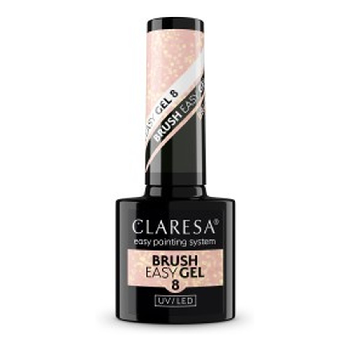 Claresa Brush Easy Gel Żel UV w butelce 5g