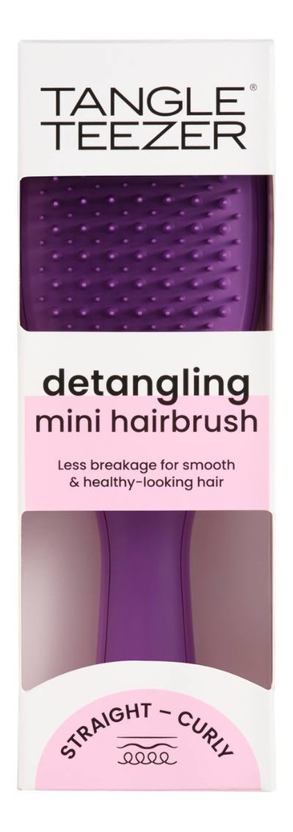 Detangler mała szczotka do włosów Fresh Purple
