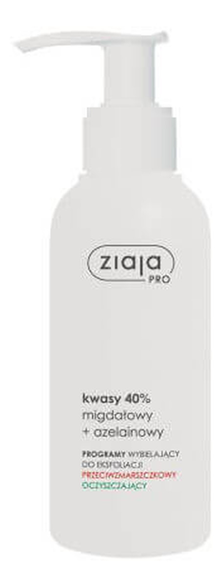 Złuszczanie kwasy 40% migdałowy + azelainowy