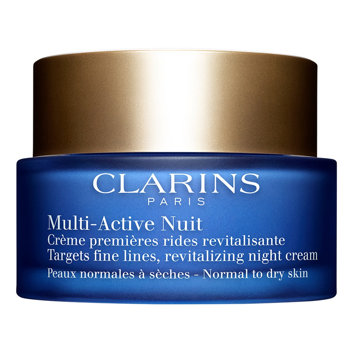Clarins Multi-Active Night przeciwzmarszczkowy Krem na noc do cery normalnej i suchej 50ml