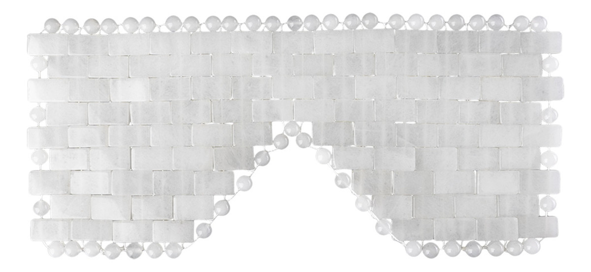 Crystal quartz kwarcowa maska do twarzy