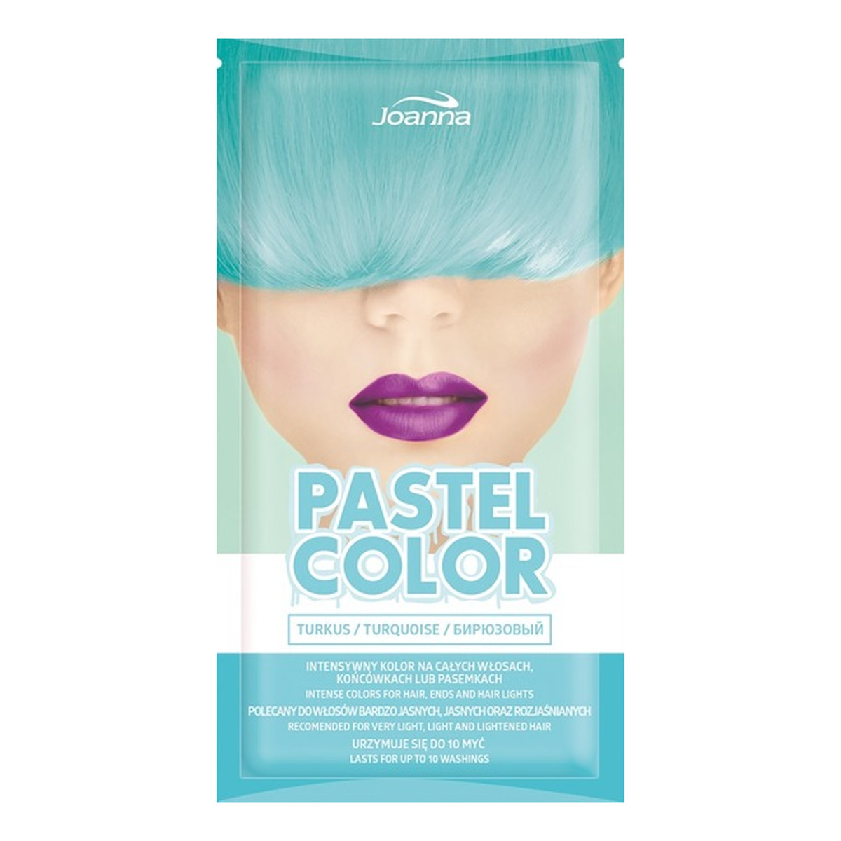 Joanna Pastel Color szampon koloryzujący do włosów saszetka 35g
