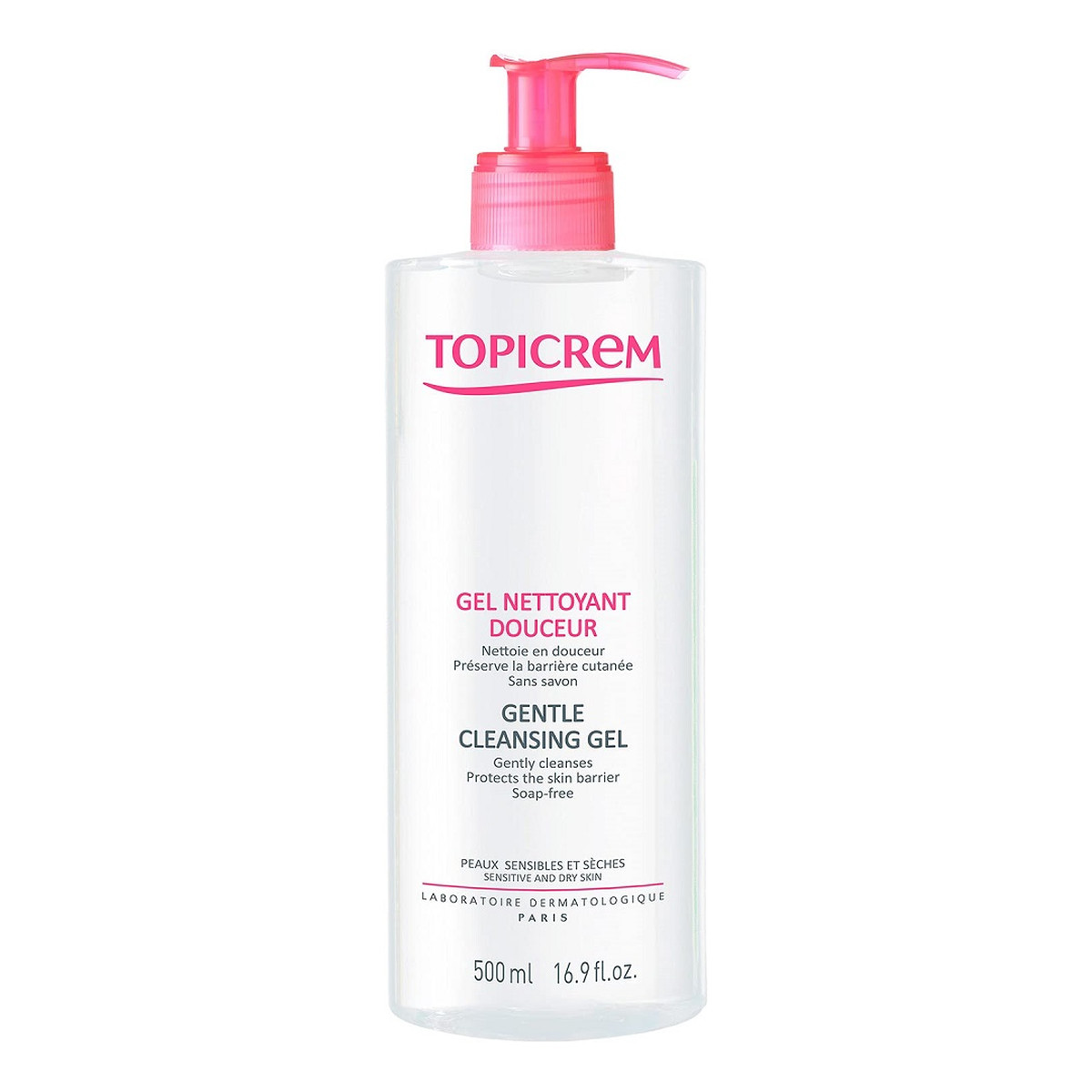 Topicrem Gentle Cleansing Gel delikatny Żel do mycia ciała i włosów 500ml