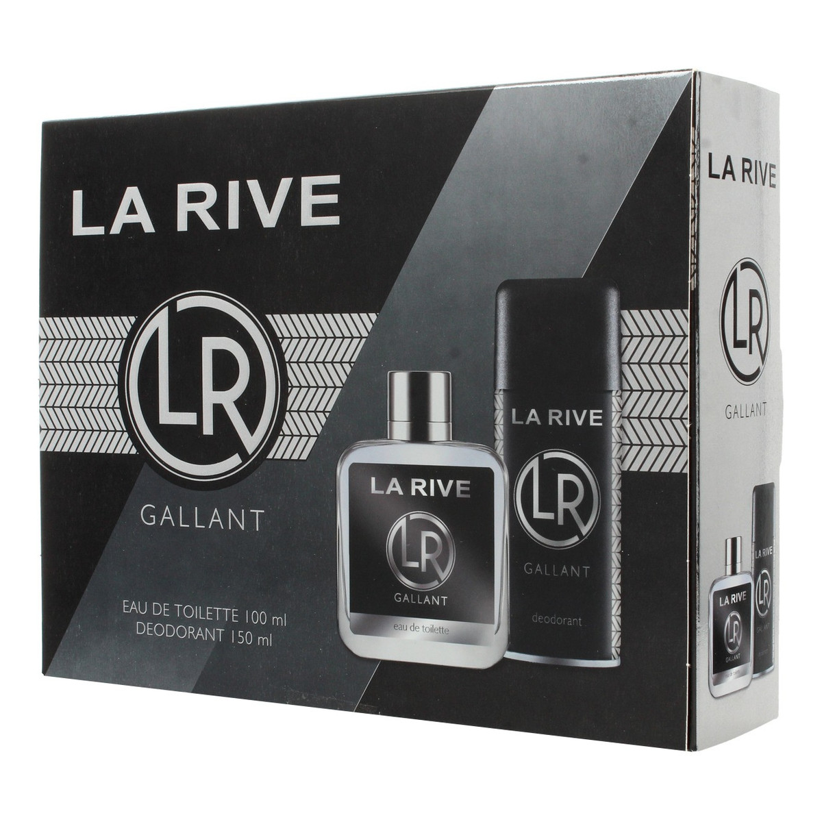 La Rive for Men Gallant Zestaw prezentowy (woda toaletowa 100ml+dezodorant spray 150ml)