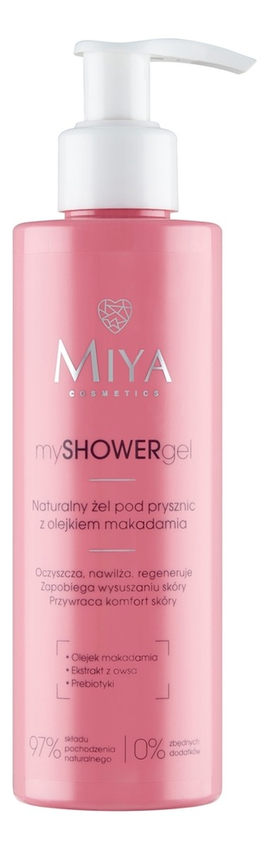 Żel pod prysznic z olejkiem makadamia
