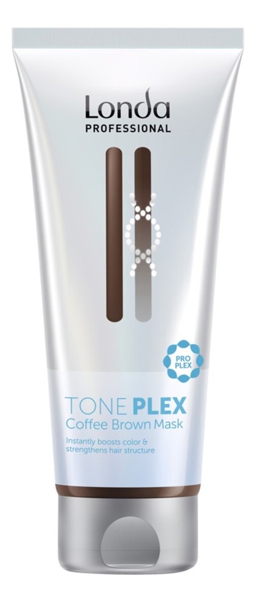 Tone Plex Coffee Brown odświeżająca maska do włosów w odcieniach brązu