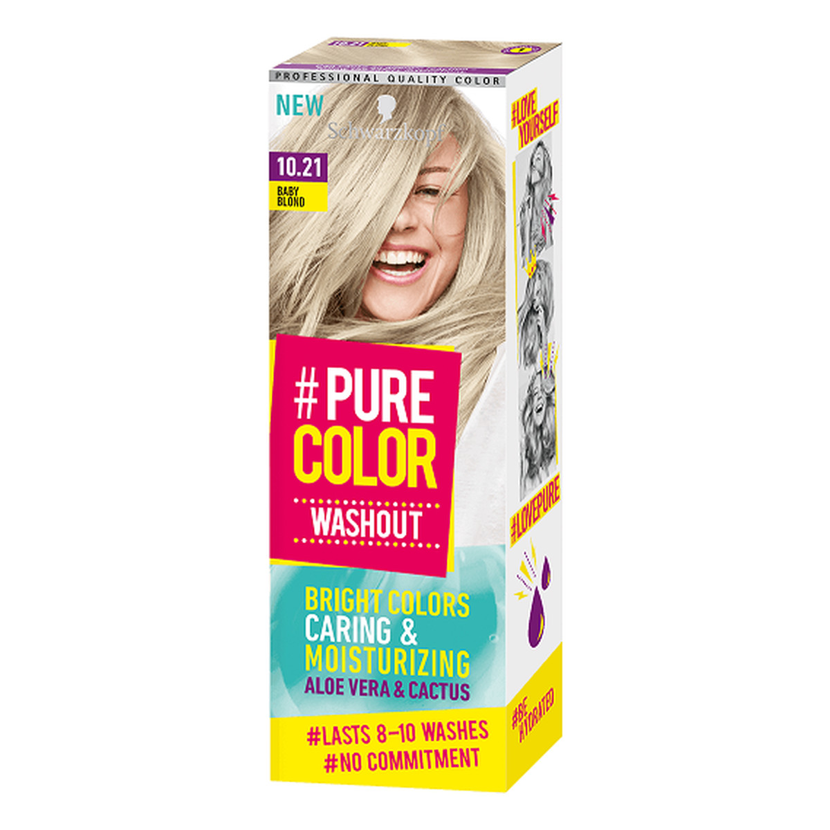 Schwarzkopf #Pure Color Washout Żel koloryzujący do włosów