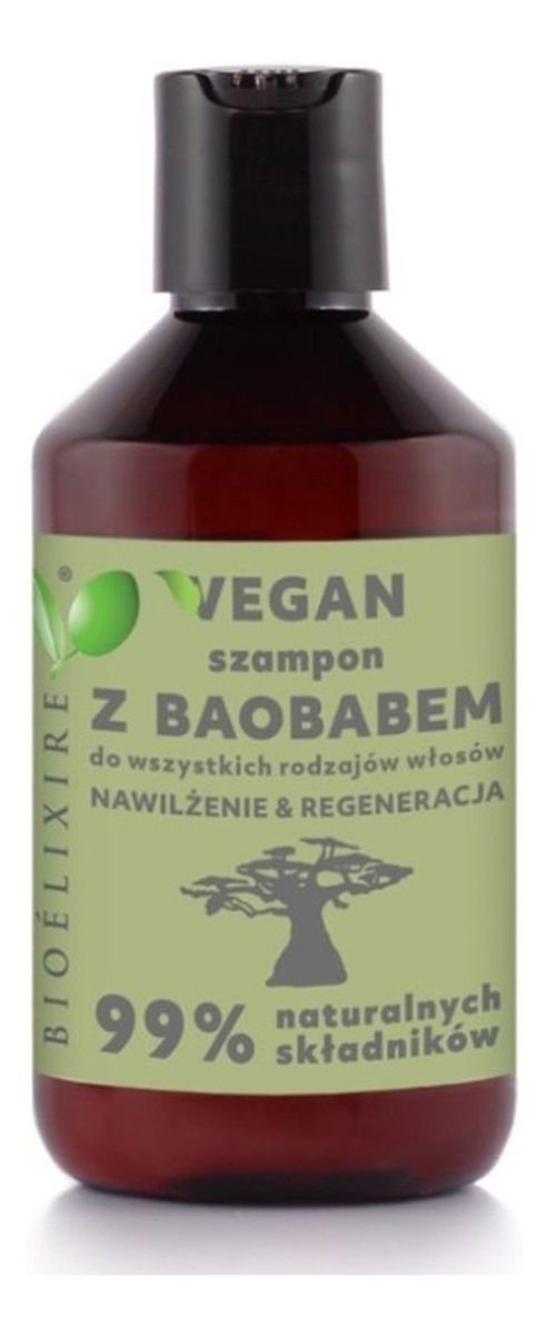 Vegan szampon intensywnie nawilżający