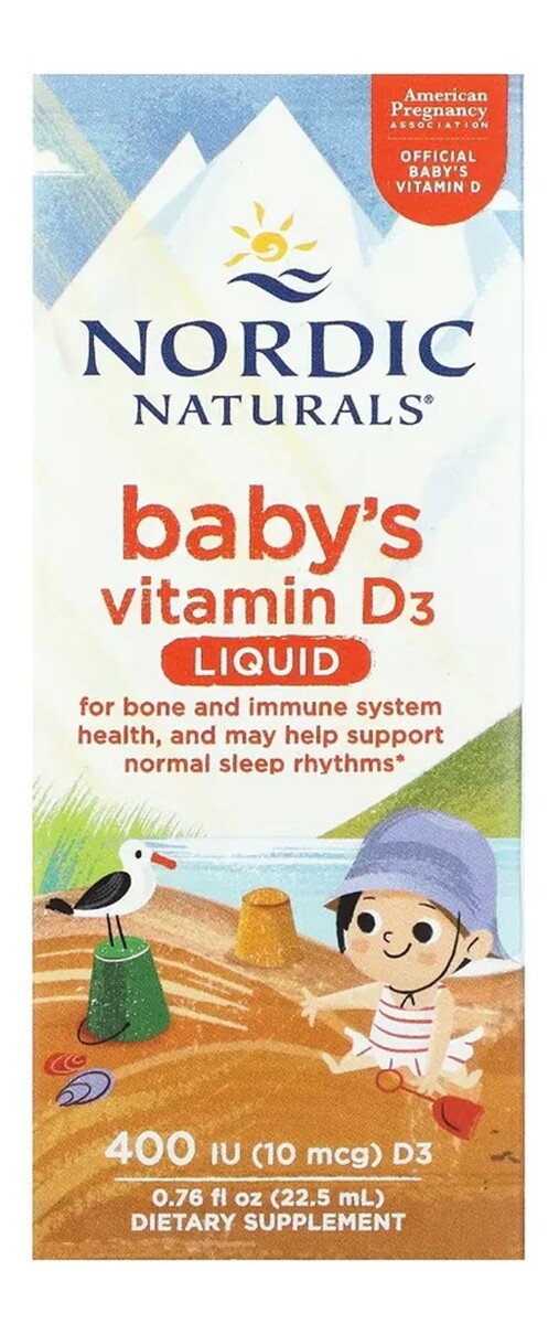 Baby's vitamin d3 suplement diety w kroplach