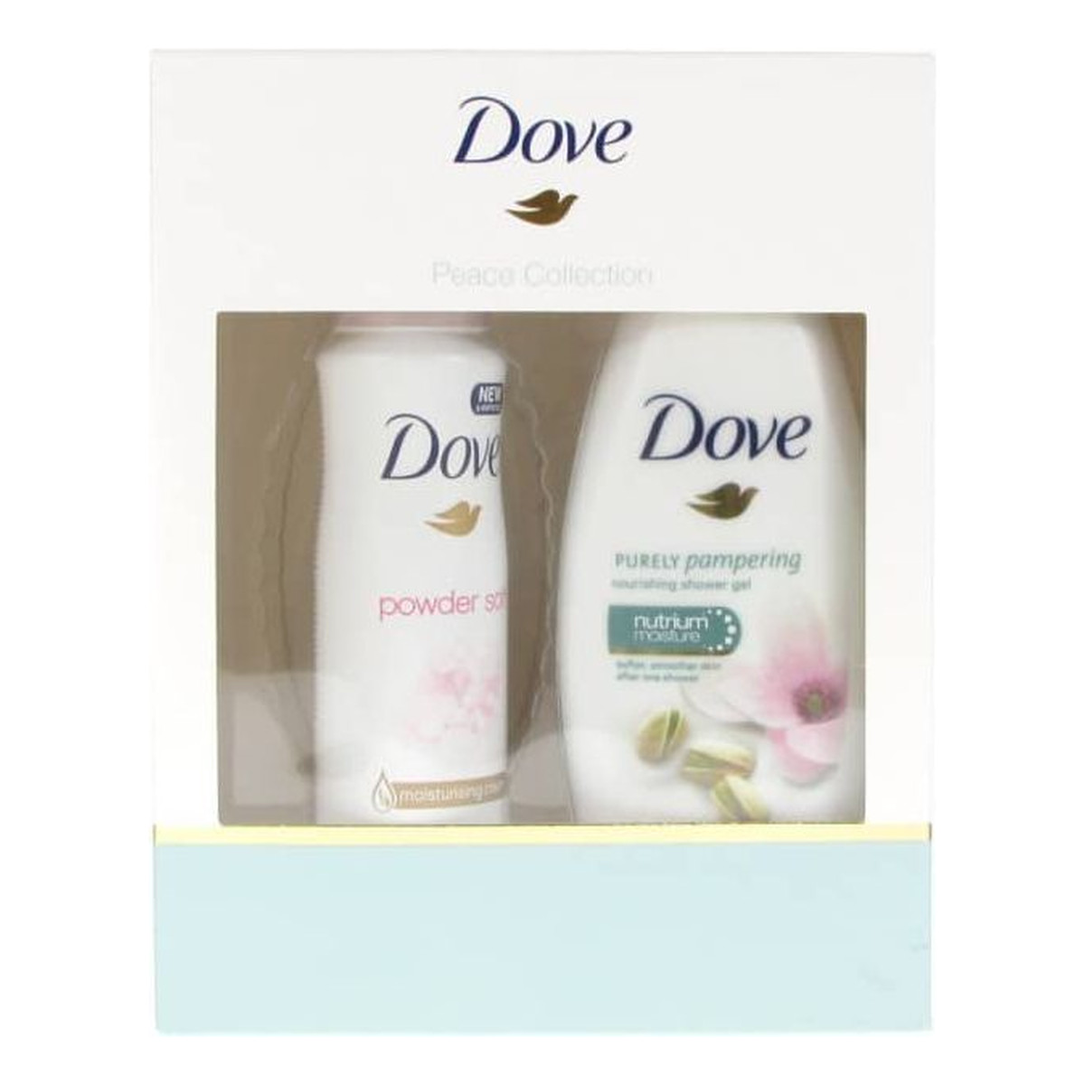 Dove Peace Collection Zestaw Dezodorant w sprayu + Żel pod prysznic