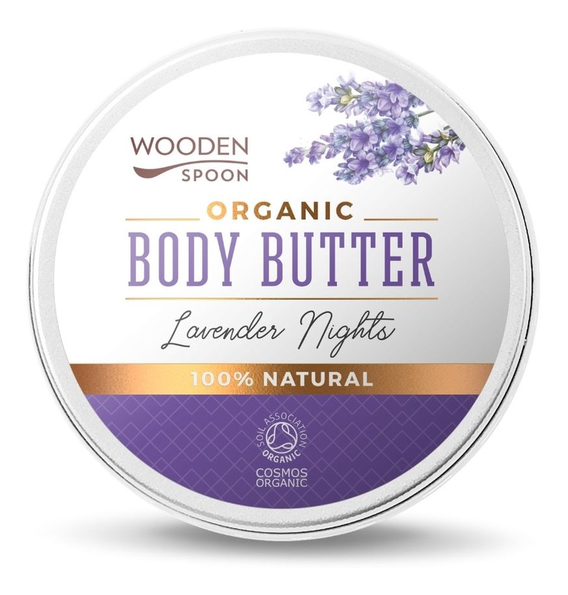 Organic body butter organiczne masło do ciała lavender night