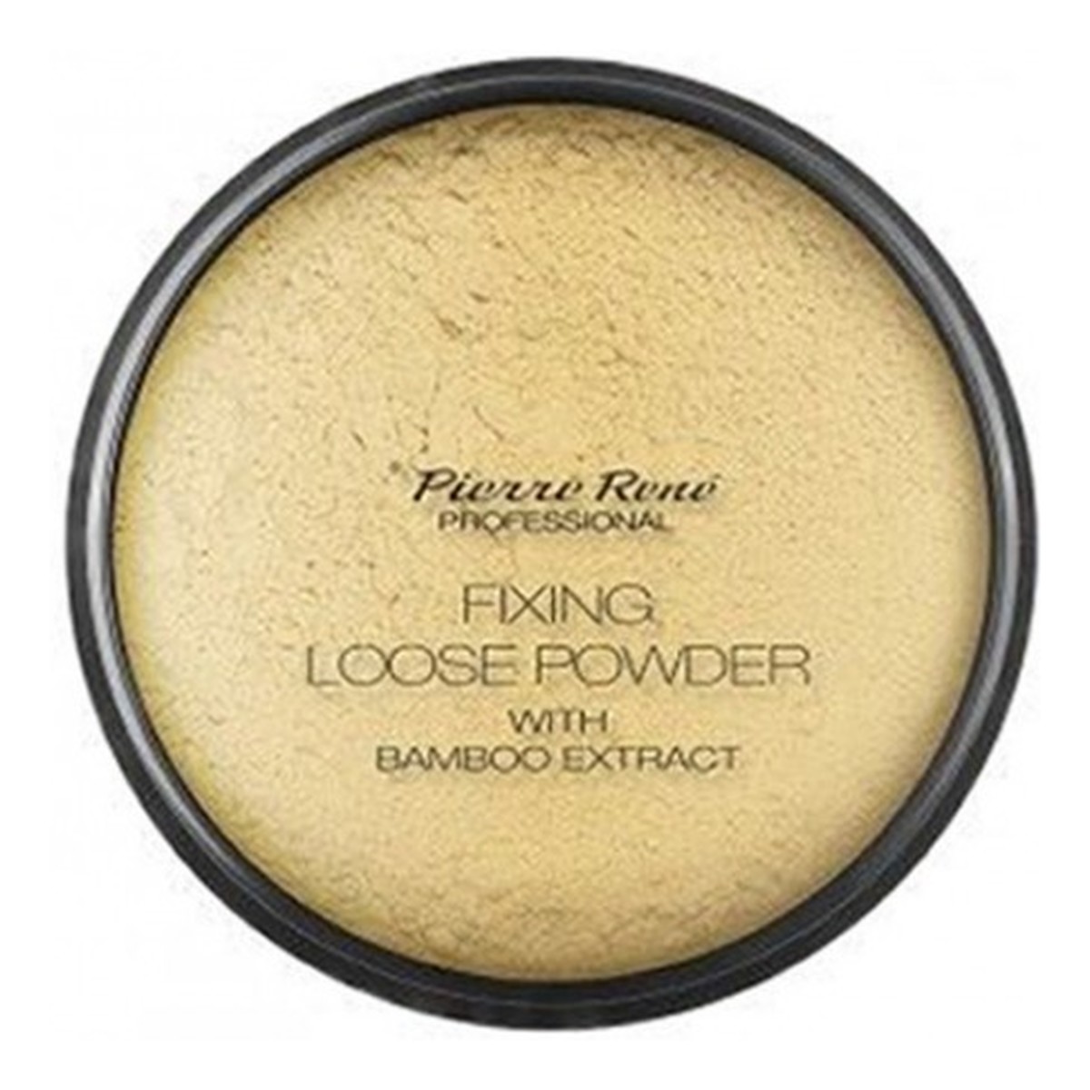 Pierre Rene Professional Fixing Loose Powder With Bamboo Extract puder sypki Bambus & Banan 12g