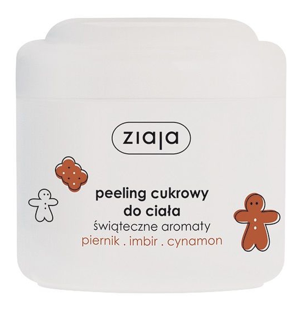 Peeling cukrowy do ciała piernik imbir cynamon