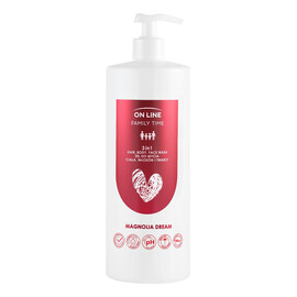 Żel 3w1 do mycia ciała, włosów i twarzy