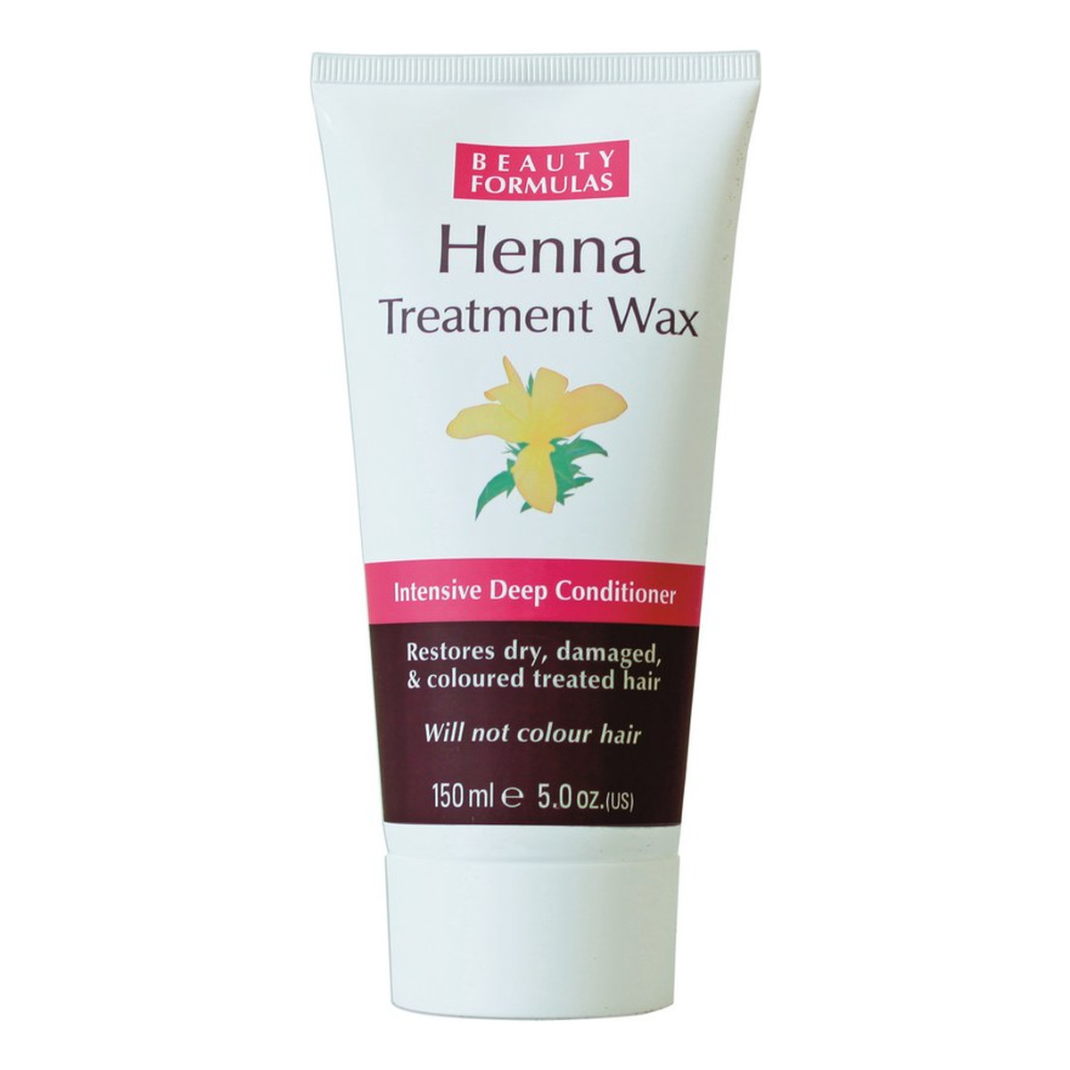 Beauty Formulas Wax Henna Głęboko Odżywiający Wosk Do Włosów 150ml