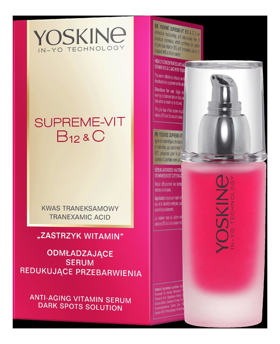 Yoskine supreme vit b12 & c koncentrat-serum