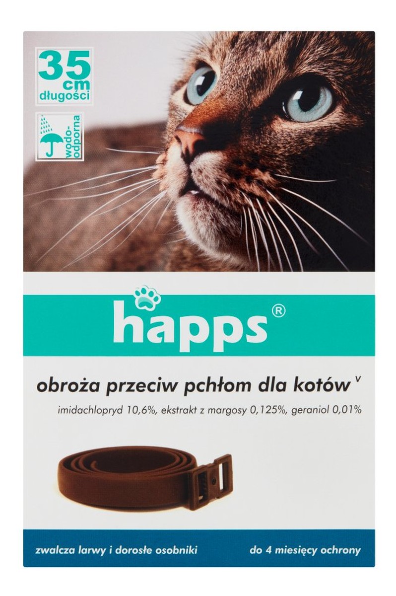 obroża przeciw pchłom dla kotów