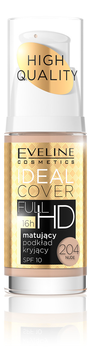 Matujący Podkład Kryjący SPF 10 Nude (204)
