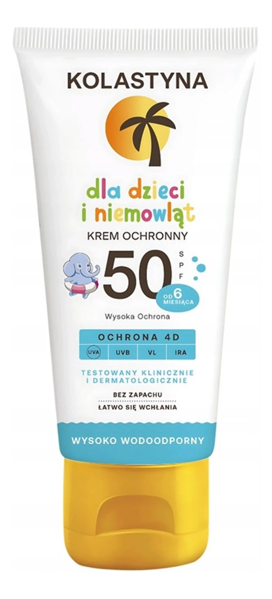 Krem ochronny dla dzieci i niemowląt SPF50