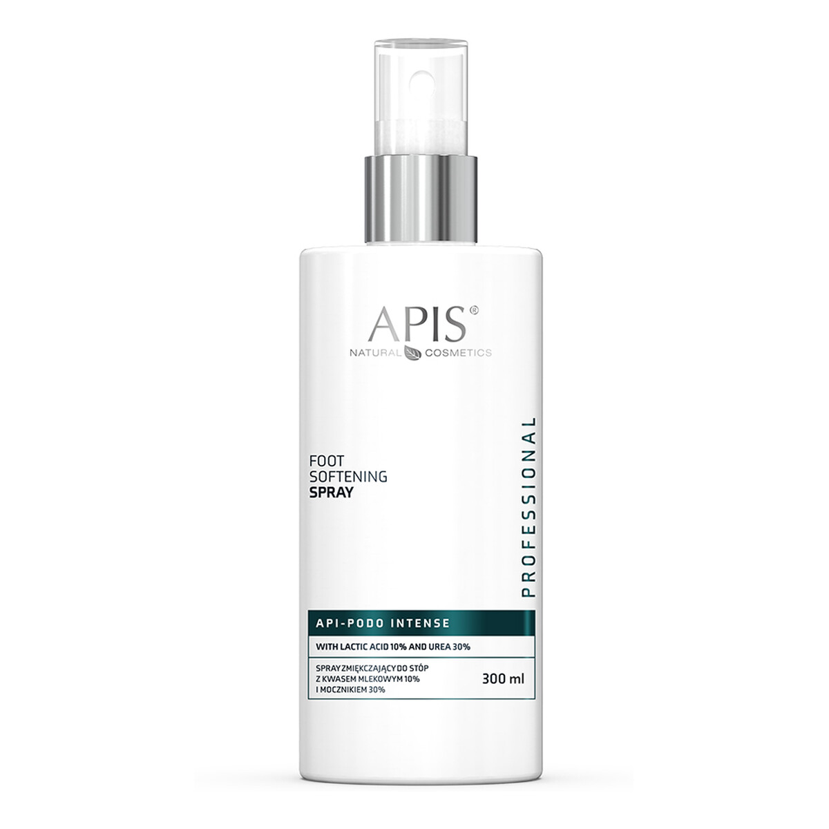 Apis Api-Podo Intense Spray zmiękczajacy do stóp z kwasami AHA, BHA i mocznikiem 25% 300ml