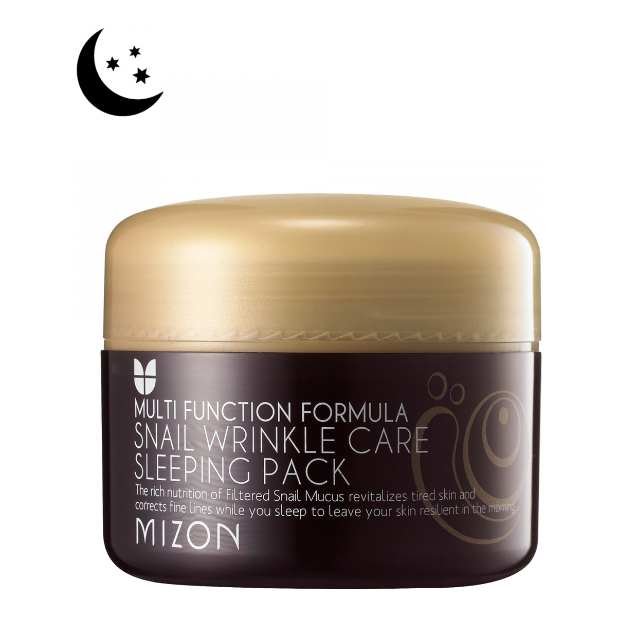 Mizon Snail Wrinkle Care Sleeping Pack Przeciwzmarszczkowy Krem/Maska Na Noc Z Śluzem Ślimaka 80ml