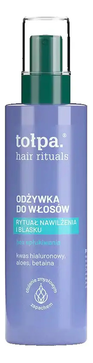 Odżywka nawilżająca do włosów bez spłukiwania