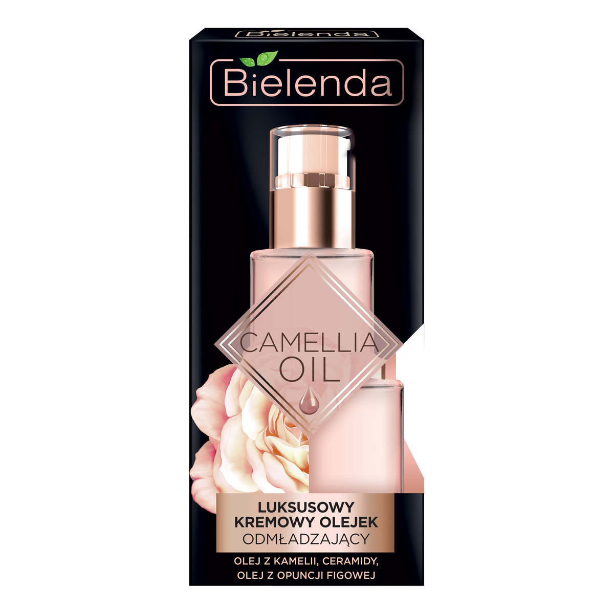 Bielenda Camellia Oil luksusowy kremowy olejek odmładzający do cery dojrzałej 15ml