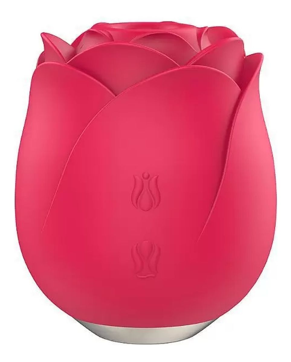 Immortal Flower 2 Masażer intymny w kształcie róży z 9 Trybami Ssania Red