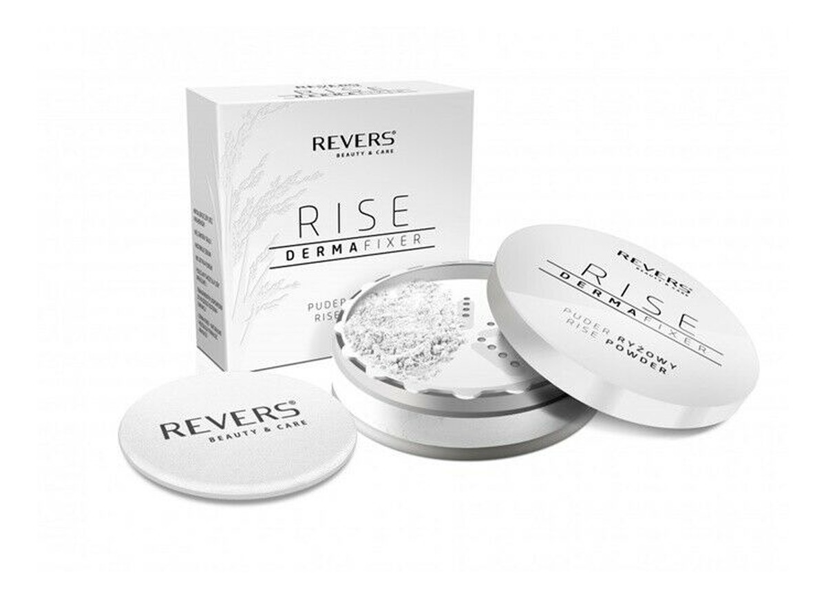 RISE DERMA FIXER POWDER EVEN FOR STAGE MAKE-UP Puder Ryżowy Sypki