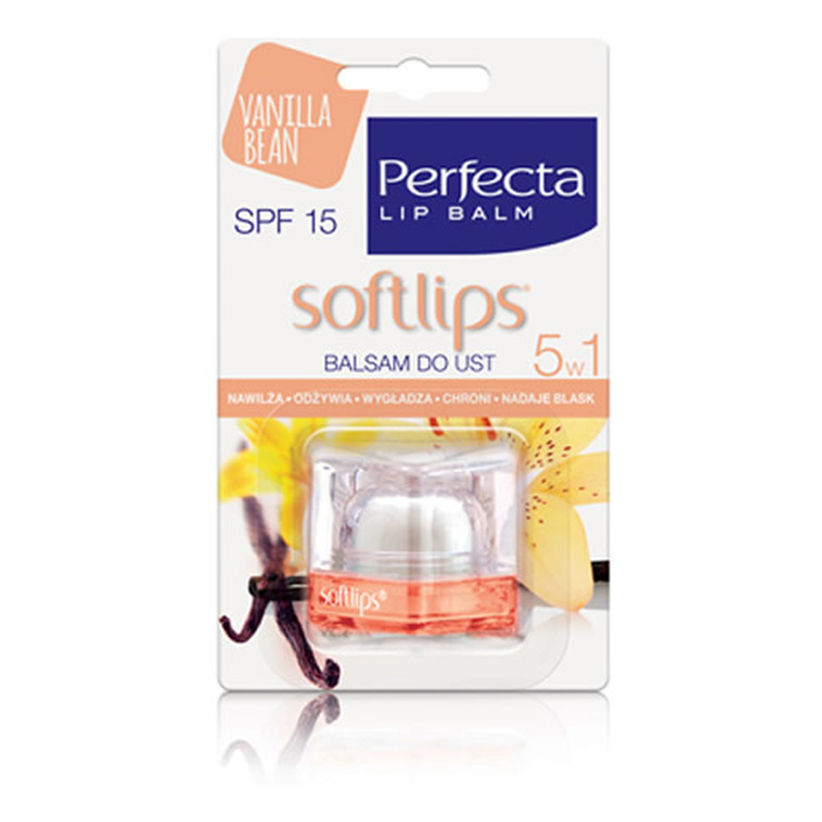 Perfecta Lip Balm Softlips Balsam Do Ust Waniliowy