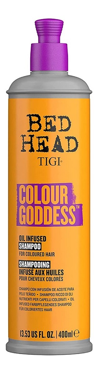 Bed head colour goddess shampoo szampon do włosów farbowanych dla brunetek
