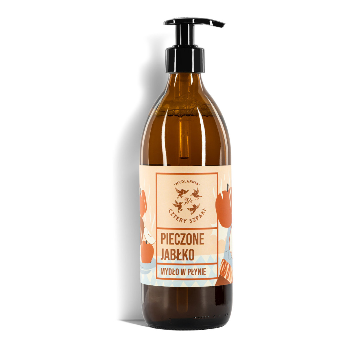 Mydlarnia Cztery Szpaki Mydło w płynie Pieczone Jabłko 500ml