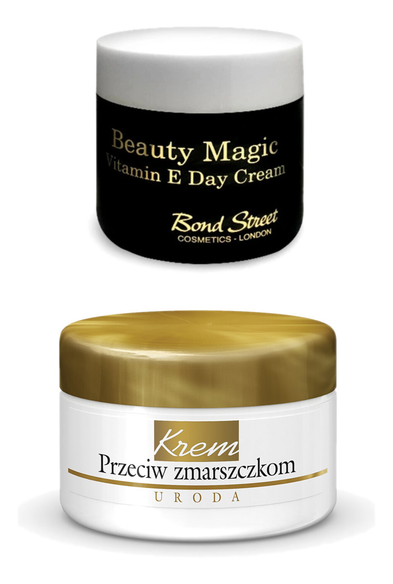 Krem Witaminowy Na Dzień Wit.E 75ml + Uroda przeciw zmaszczkom 37ml