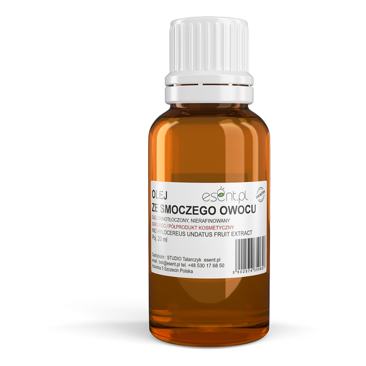 Esent Olej ze smoczego owocu - pitaji Zimnotłoczony Nierafinowany 20ml