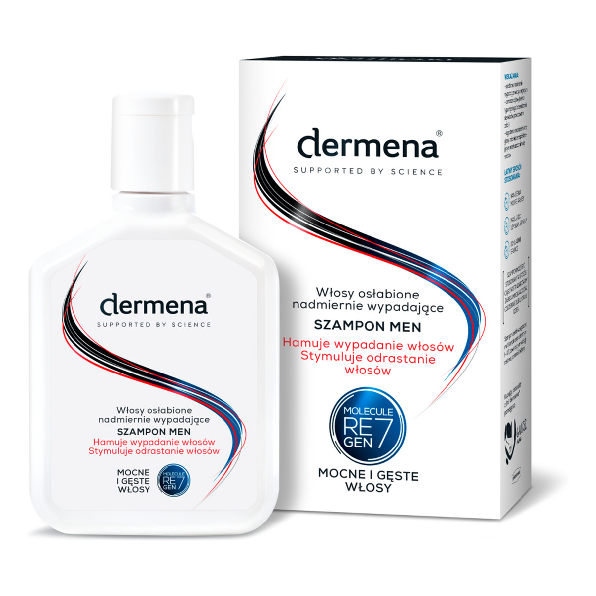 Dermena Hair Care Men Szampon hamujący wypadanie włosów 200ml