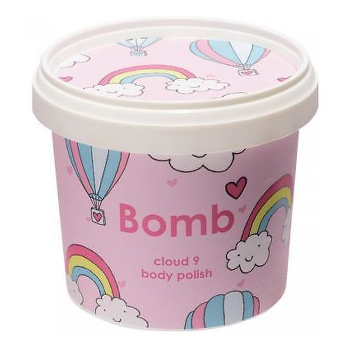 Bomb Cosmetics Body Polish Cloud 9 peeling pod prysznic Siódme Niebo 375g